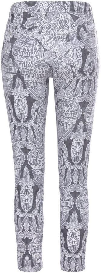 Lascana 7 8-jegging met alloverprint smalle pasvorm super-stretch kwaliteit - Foto 7