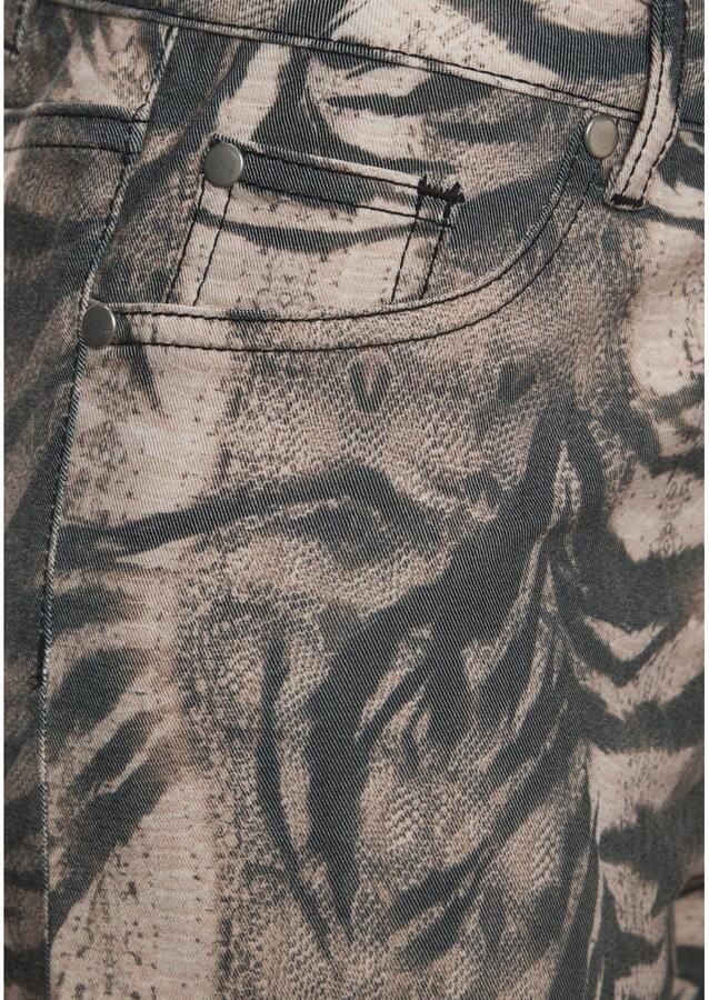 Lascana 7 8-jegging met dierenprint elastische skinny jeans met alloverprint - Foto 2