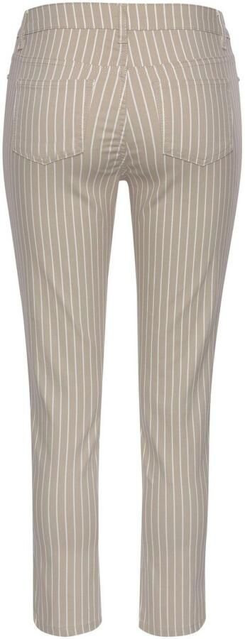 Lascana 7 8-jegging met gestreepte print in slim-fit superstretch stof - Foto 7