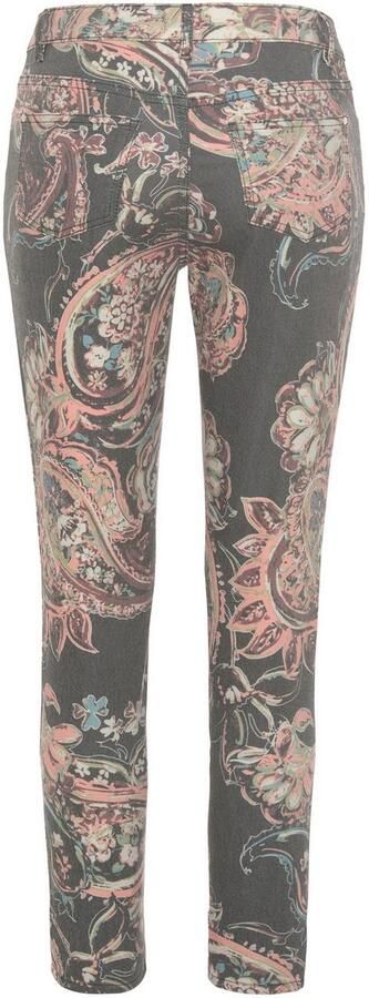 Lascana 7 8-jegging met paisley-print smalle pasvorm super-stretch-kwaliteit - Foto 7