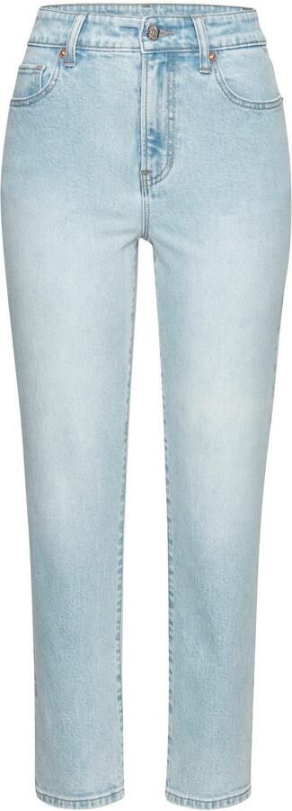Lascana Ankle jeans met stretch elastische jeans in rechte pasvorm - Foto 5
