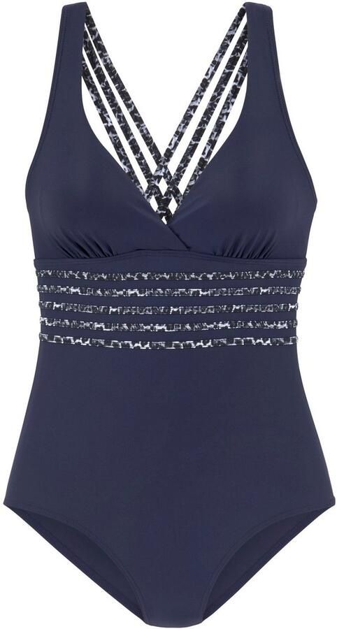 Lascana Badpak ADELE met een modellerend effect en trendy gekruiste banden - Foto 4