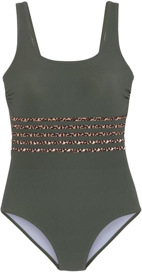 Lascana Badpak Adelin met een modellerend effect en gedessineerde details - Foto 5