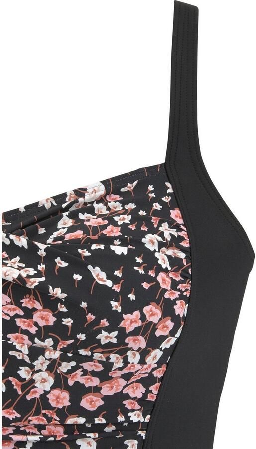 Lascana Badpak Blair met gebloemd design en modellerend effect - Foto 3