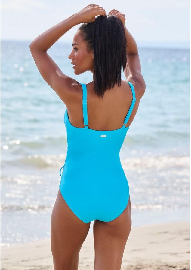 Lascana Badpak Cillo met nobele rimpeling - Foto 7