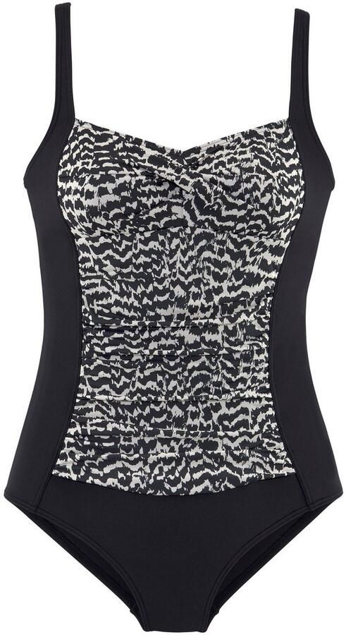 Lascana Badpak Clara met aangerimpelde inzet en modellerend effect - Foto 6