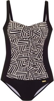 Lascana PLUS SIZE badpak met draperingen model 'Cleo' - Thumbnail 1