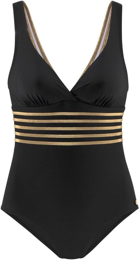 Lascana Badpak Elodie met trendy materiaalelement - Foto 4