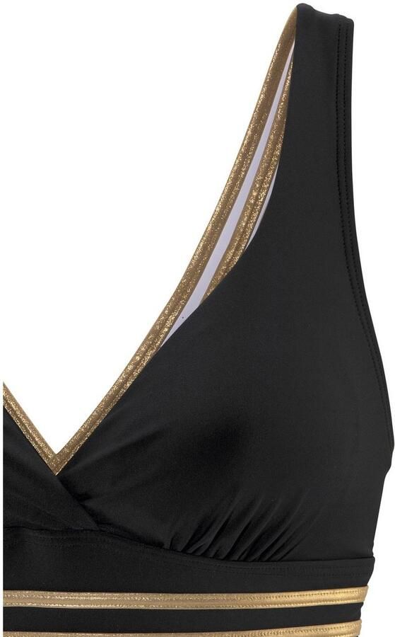 Lascana Badpak Elodie met trendy materiaalelement - Foto 3