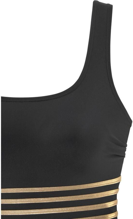 Lascana Badpak Elodie met trendy materiaalelement - Foto 3