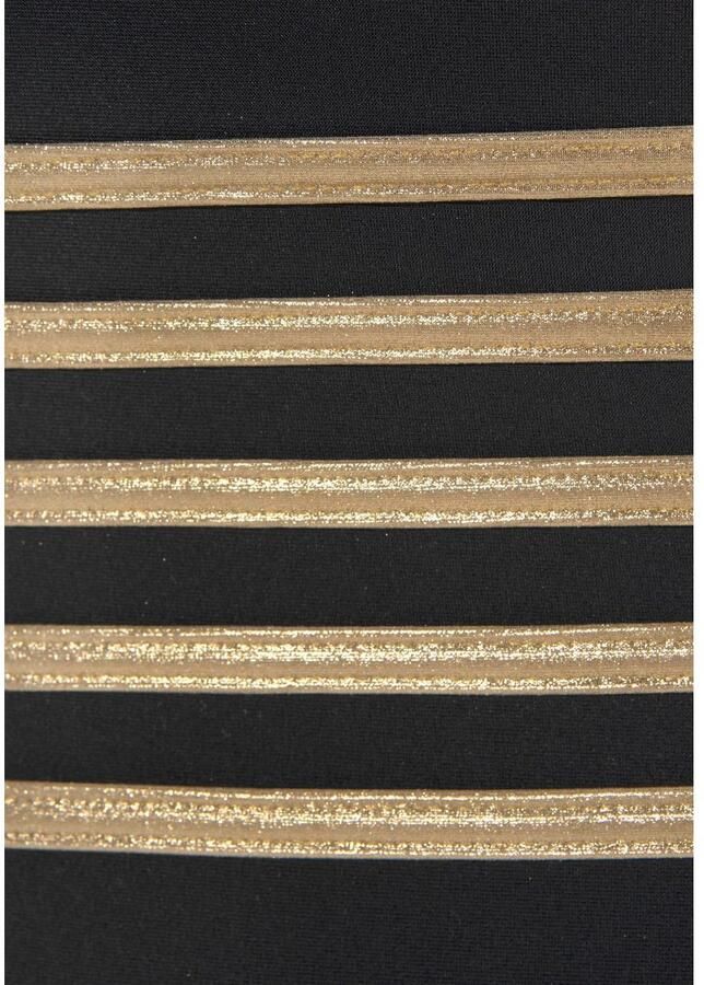 Lascana Badpak Elodie met trendy materiaalelement