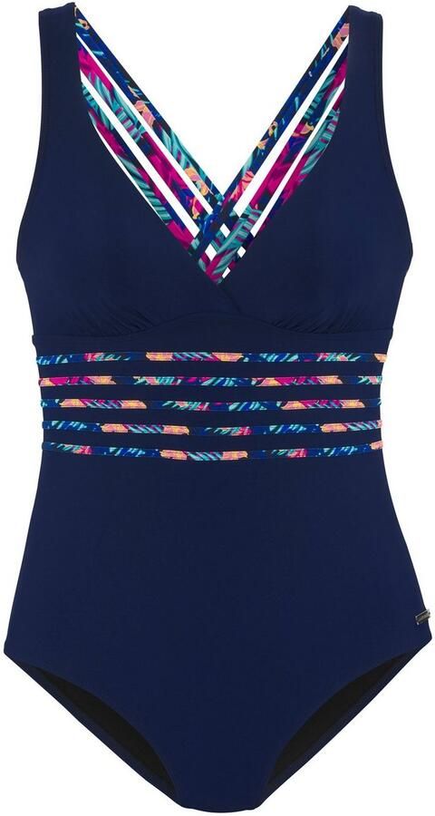 Lascana Badpak Exotic met modieus gekruiste schouderbanden - Foto 4