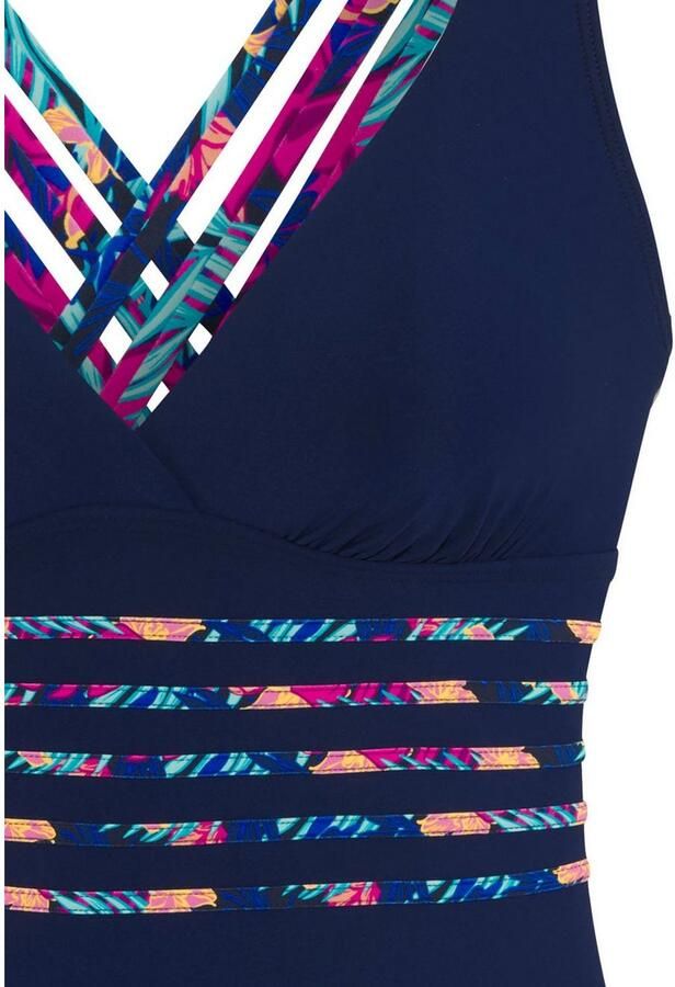 Lascana Badpak Exotic met modieus gekruiste schouderbanden - Foto 3