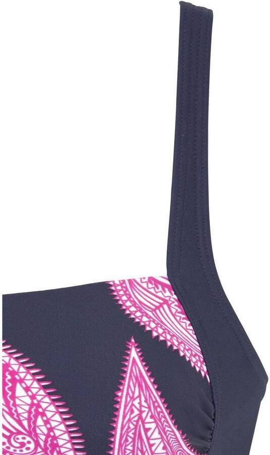 Lascana Badpak in modieuze bloemenprint met een modellerend effect - Foto 3