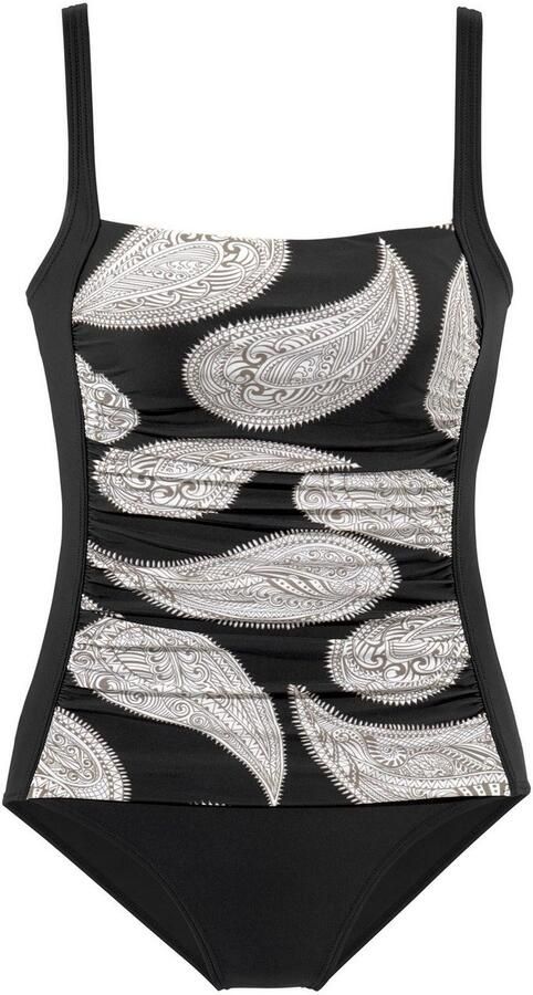 Lascana Badpak in modieuze bloemenprint met een modellerend effect - Foto 4
