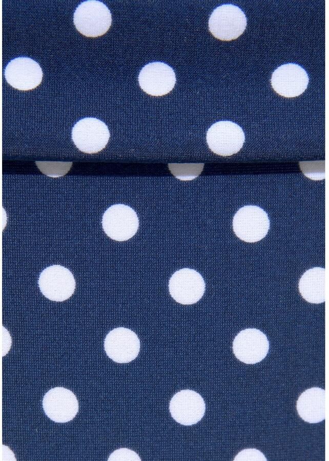 Lascana Badpak in stippen-design met een modellerend effect