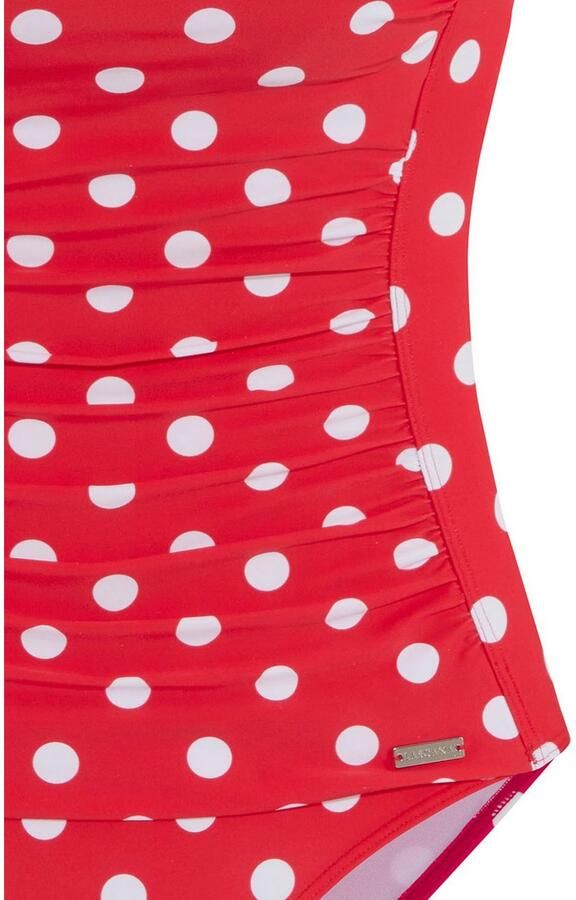 Lascana Badpak in stippendesign met een modellerend effect - Foto 4