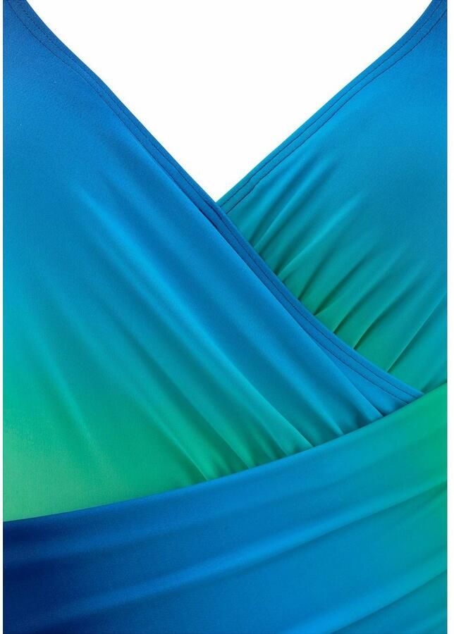 Lascana Badpak in wikkel-look met een modellerend effect - Foto 3