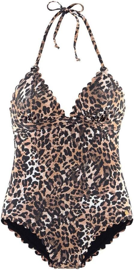 Lascana Badpak Lexa met gelaserd schulprandje - Foto 4