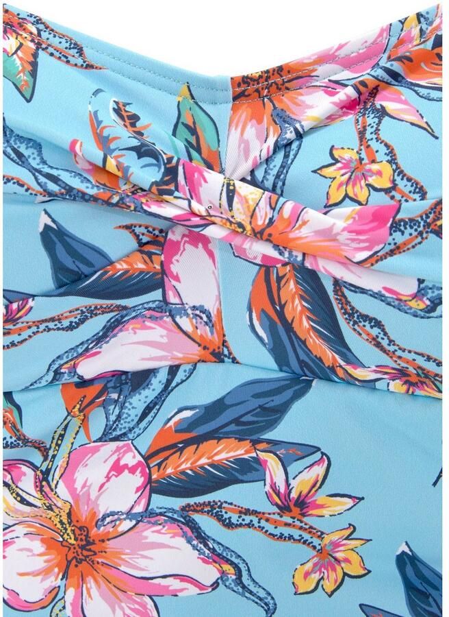 Lascana Badpak MALIA met tropische print en modellerend effect