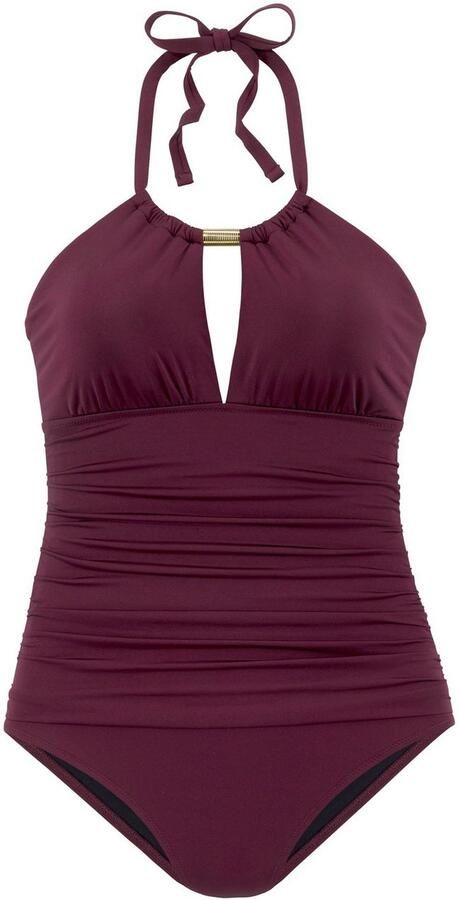 Lascana Badpak met aangerimpelde details - Foto 6