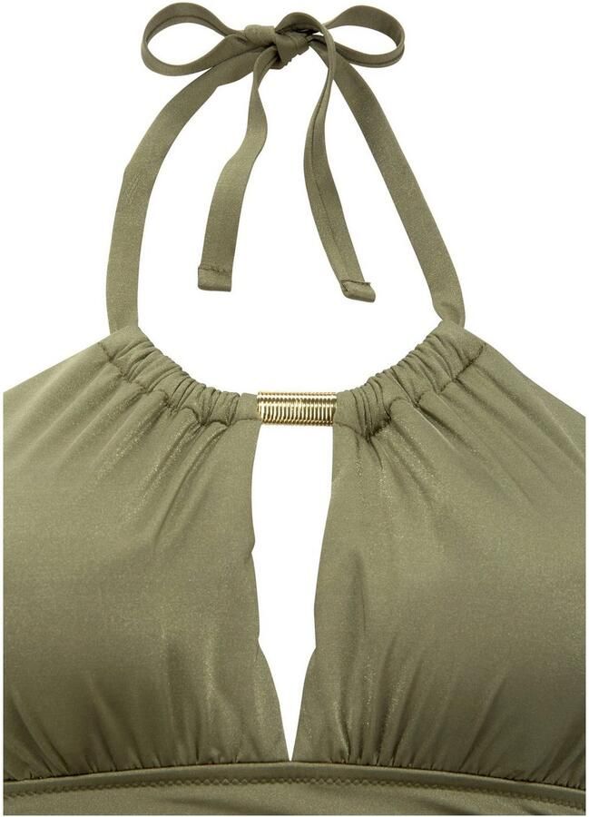 Lascana Badpak met aangerimpelde details - Foto 1