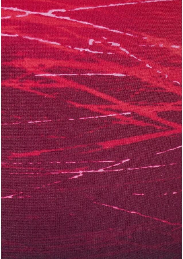 Lascana corrigerend badpak met kleurverloop rood zwart - Foto 3