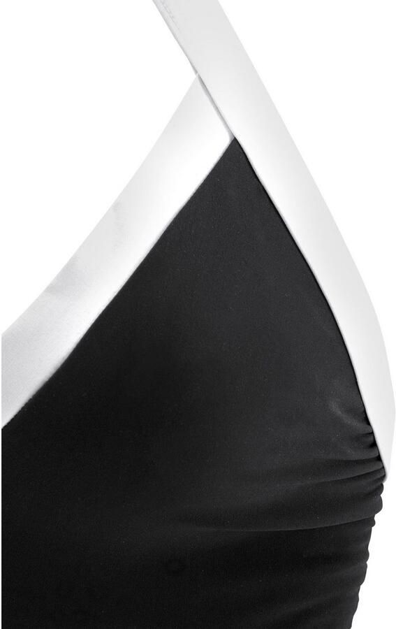 Lascana Badpak met contrastkleurig boordsel - Foto 2