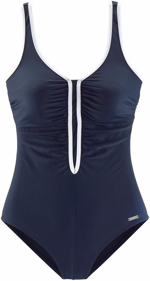 Lascana Badpak met contrastpaspel en modellerend effect - Foto 4