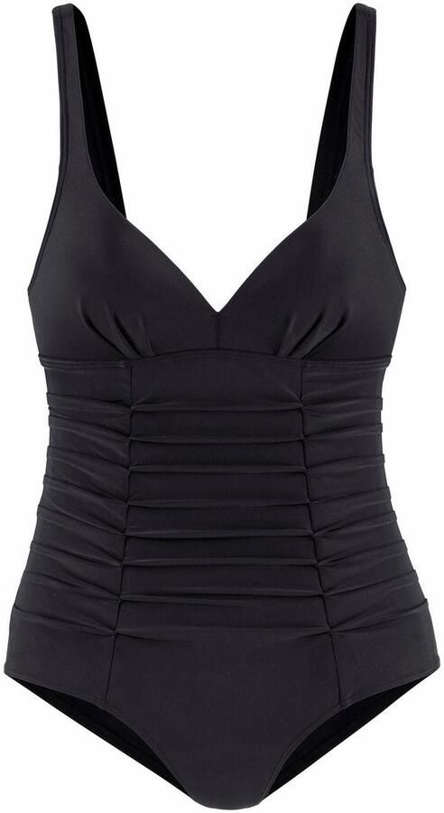 Lascana Badpak met decoratieve plooi en modellerend effect - Foto 4