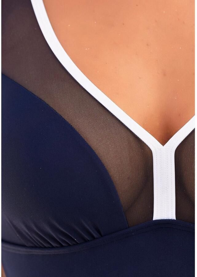 Lascana Badpak met een meshinzet en modellerend effect