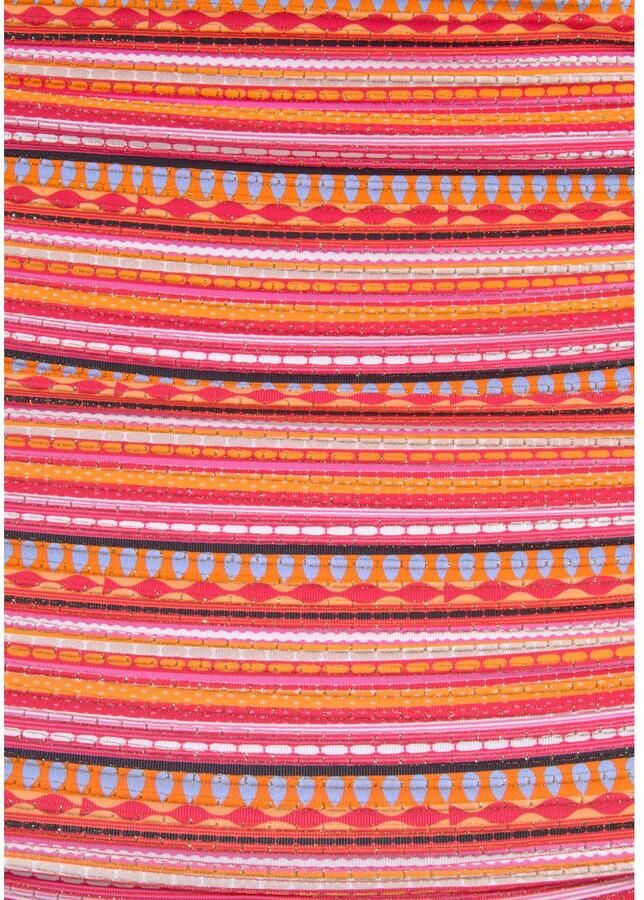 Lascana Badpak met goudkleurige glitterstrepen - Foto 2