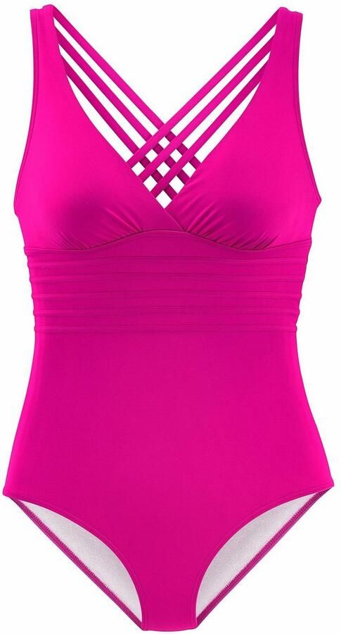 Lascana Badpak met leuke rugverwerking en modellerend effect - Foto 4