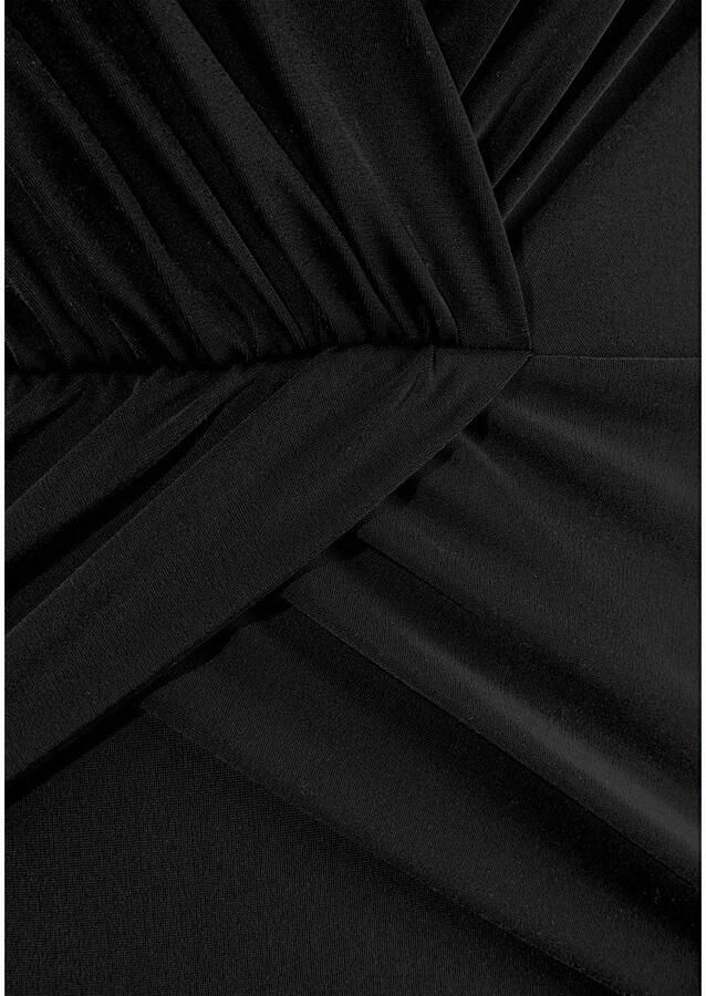 Lascana Badpak 1-delig zwempak Raffon zwart - Foto 3