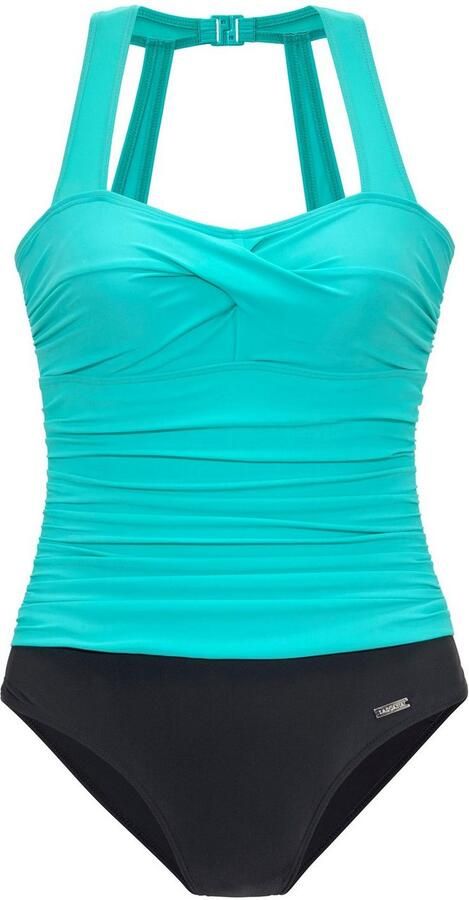 Lascana Badpak met modieuze rug en modellerend effect - Foto 4