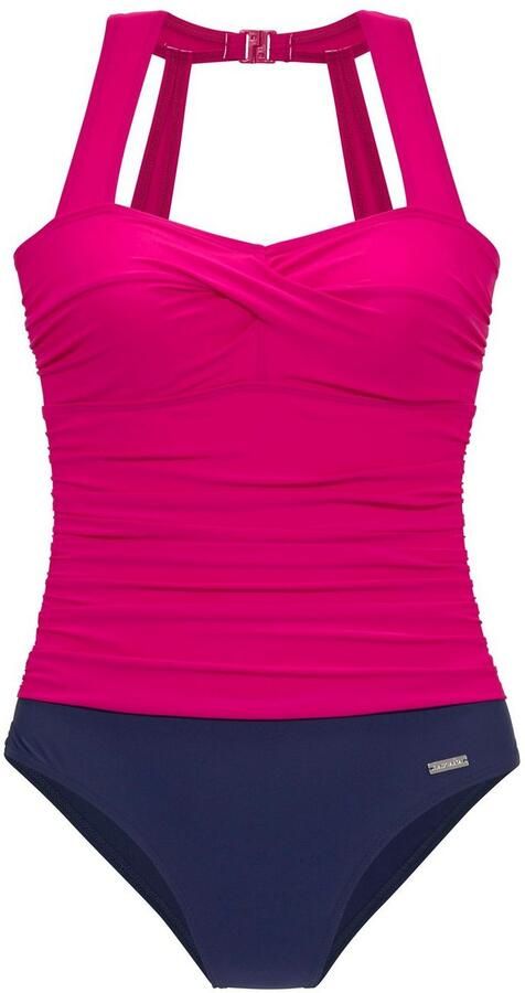 Lascana Badpak met modieuze rug en modellerend effect - Foto 5