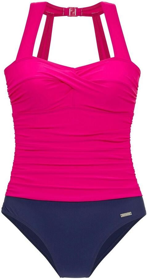 Lascana Badpak met modieuze rug en modellerend effect - Foto 5