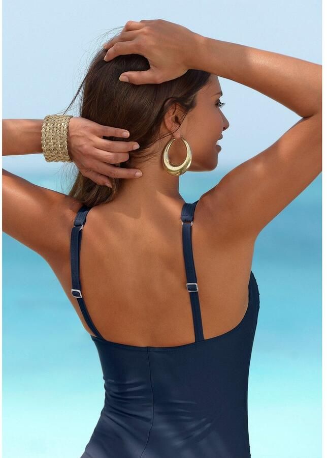 Lascana Badpak met paillettengarnering en modellerend effect - Foto 2