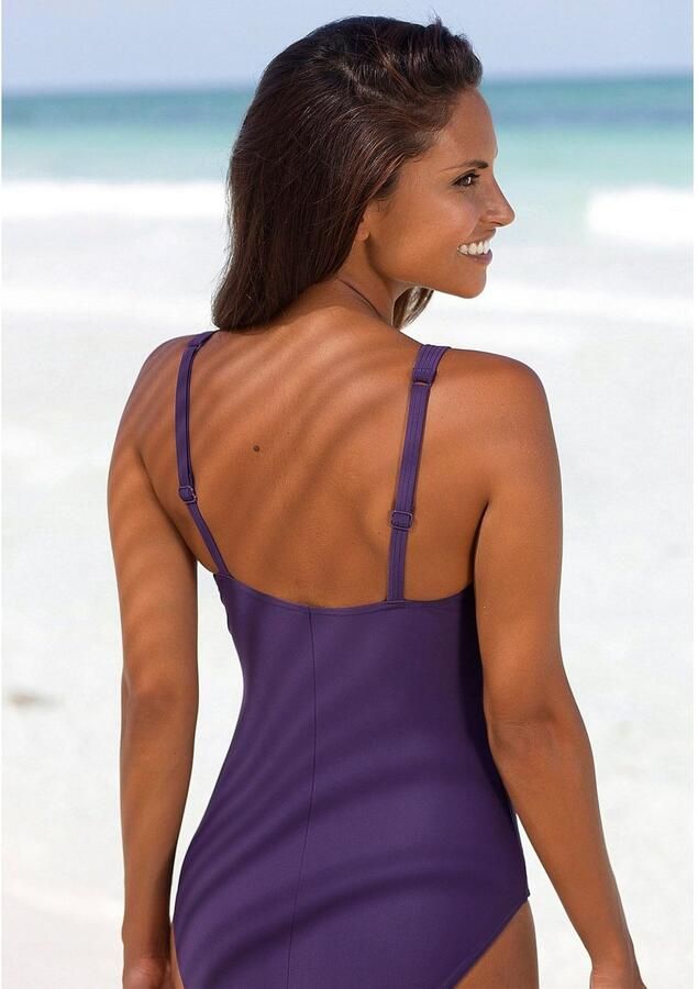 Lascana Badpak met plooien en modellerend effect - Foto 4