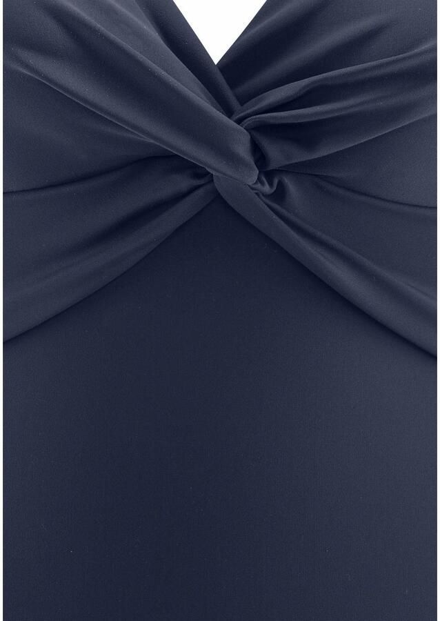 Lascana Badpak met shaping-inzet voor ingebouwde softcups met rimpelingen