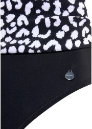 Lascana Badpak met trendy zwart-witprint en modellerend effect - Thumbnail 2