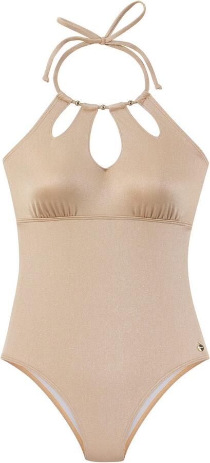 Lascana Badpak Monaco Met sierparels op het decolleté - Foto 5