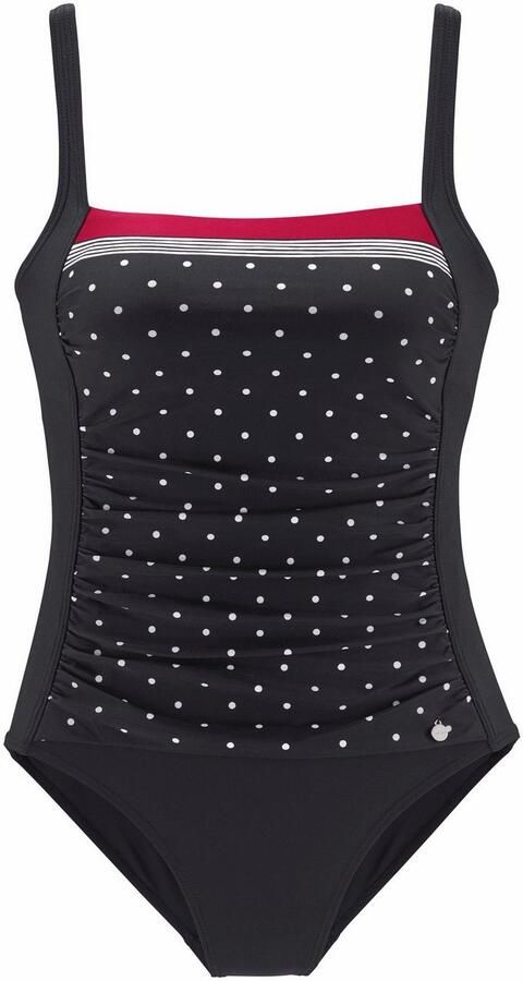 Lascana Badpak Monroe met kleine stippen en modellerend effect - Foto 4