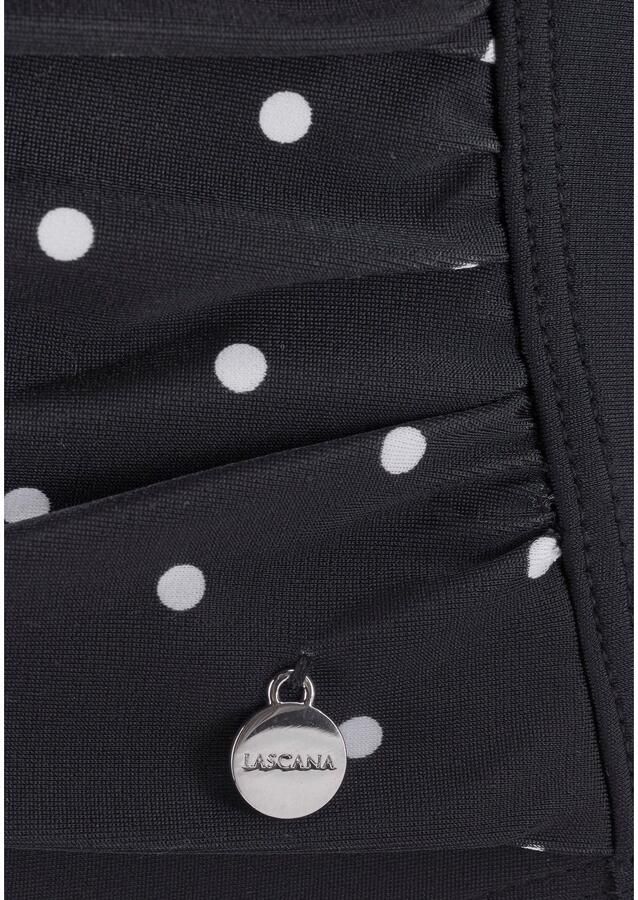 Lascana Badpak Monroe met kleine stippen en modellerend effect