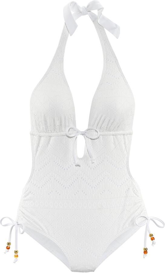 Lascana Badpak Omara met broderie anglaise - Foto 3