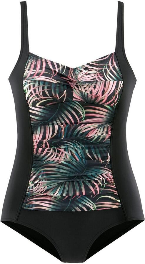 Lascana Badpak Reese met palmboomprint en modellerend effect - Foto 4