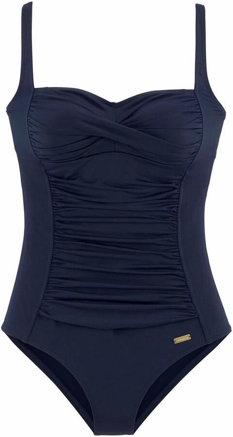 Lascana Badpak Saffier met plooien en modellerend effect - Foto 5