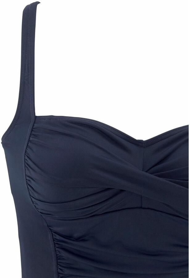 Lascana Badpak Saffier met plooien en modellerend effect - Foto 4