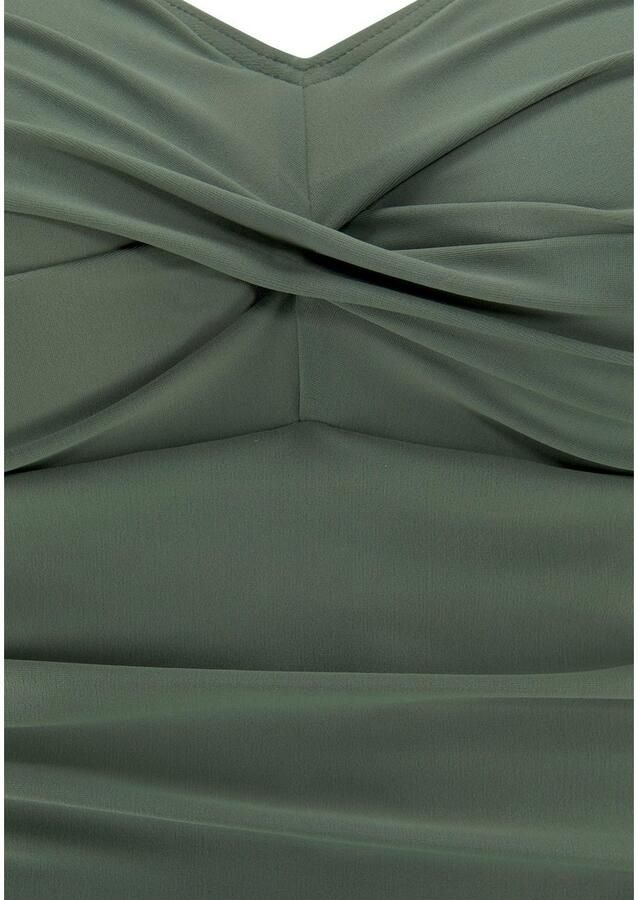 Lascana Badpak Saffier met plooien en modellerend effect - Foto 2