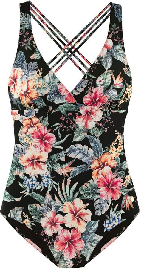 Lascana Badpak Salsa met een modellerend effect en trendy gekruiste banden - Foto 5